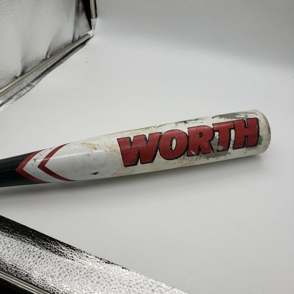 Worth SLLP10‎ 31/21 Lithium Prodigy White Senior League Baseball Bat Good
